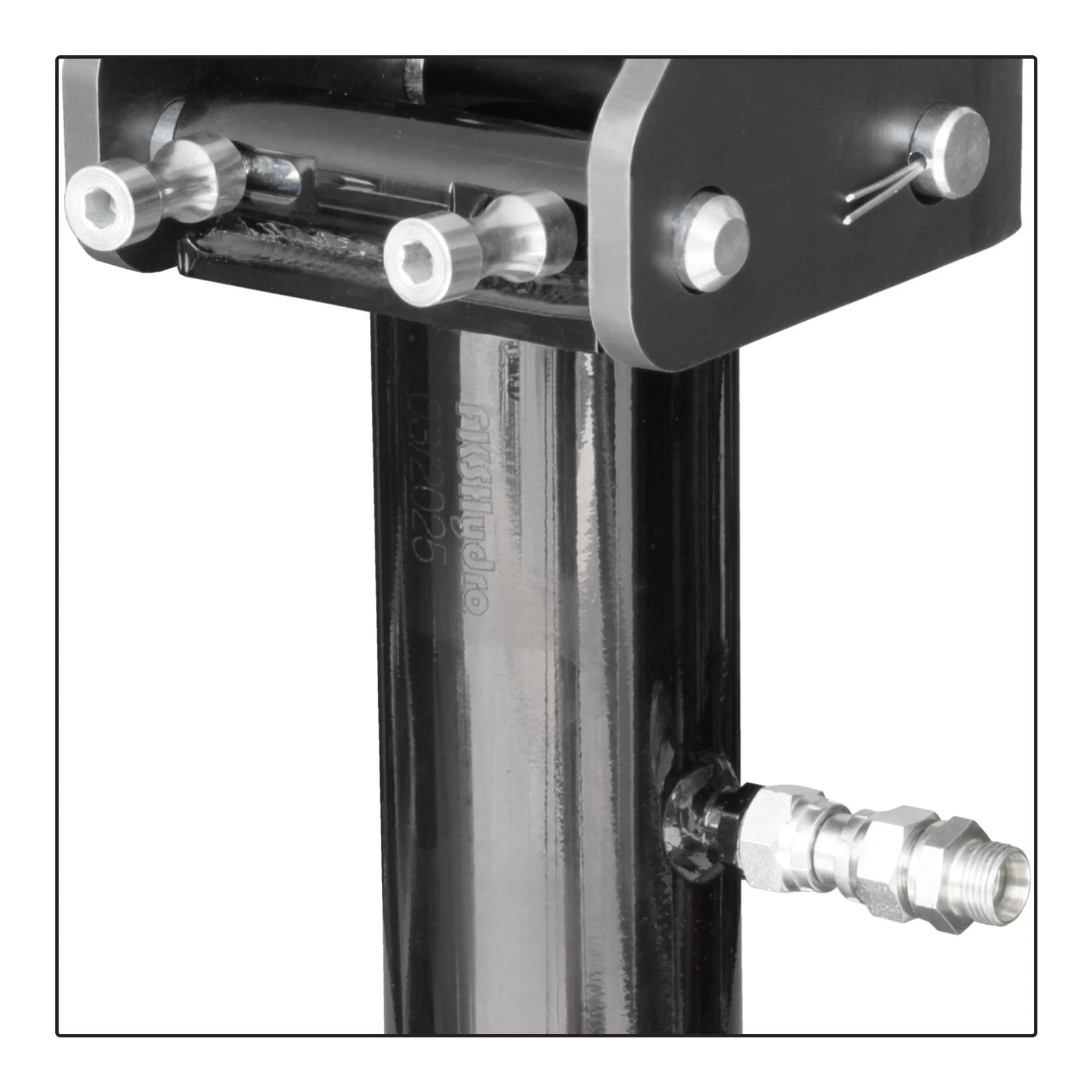 Hydraulikanschluss im Detail