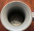 Ceramic Mug Gray Brown Tree Design Pottery Matte Finish With Handle Round — photo 2