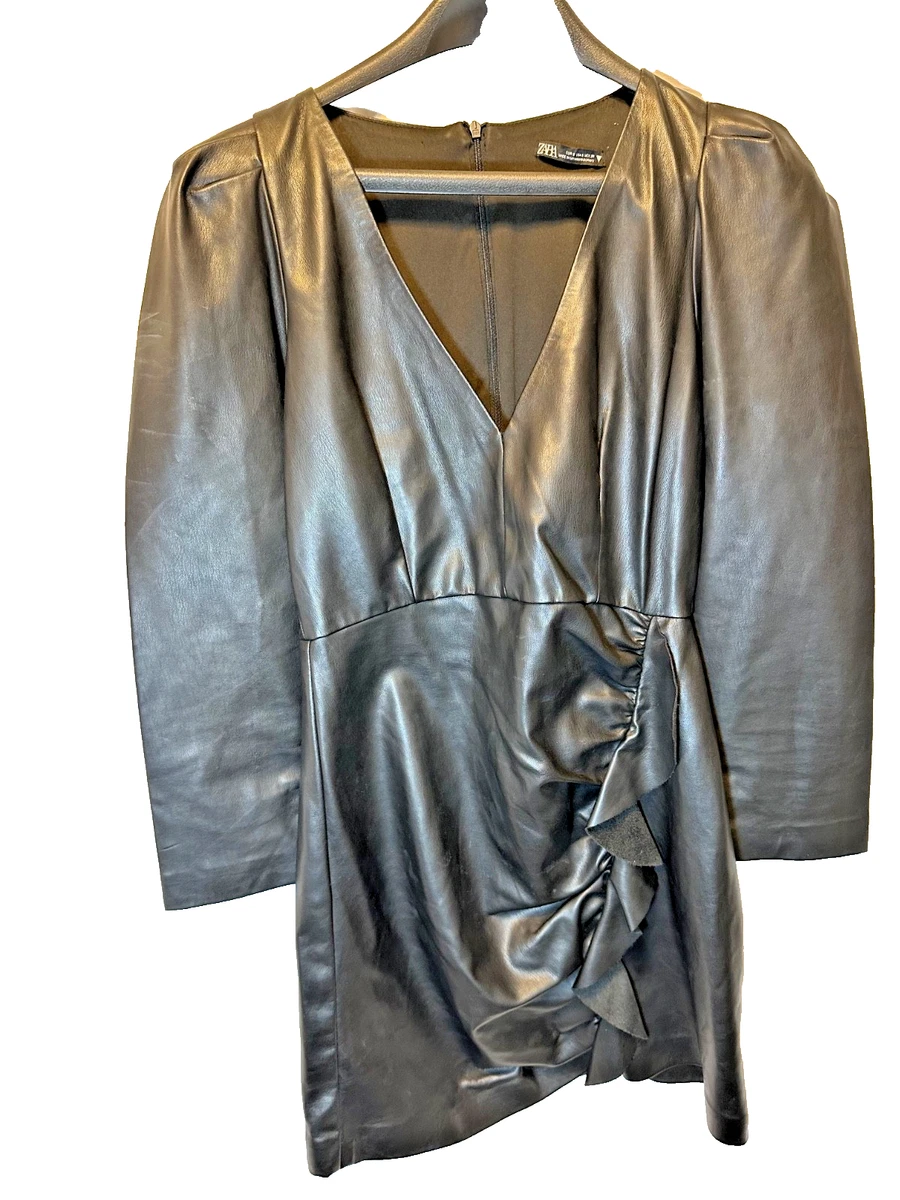 chinese dress ladies Buckaroo Mesh Faux Leather Dress – The Wild Cowpoke Co main image 0