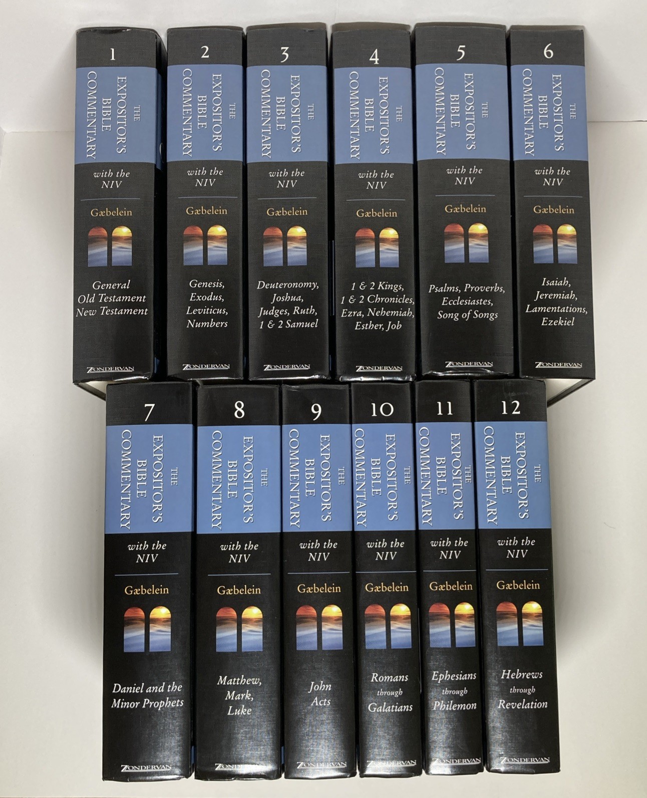The Expositor's Bible Commentary with the New International Version 12 Book Set