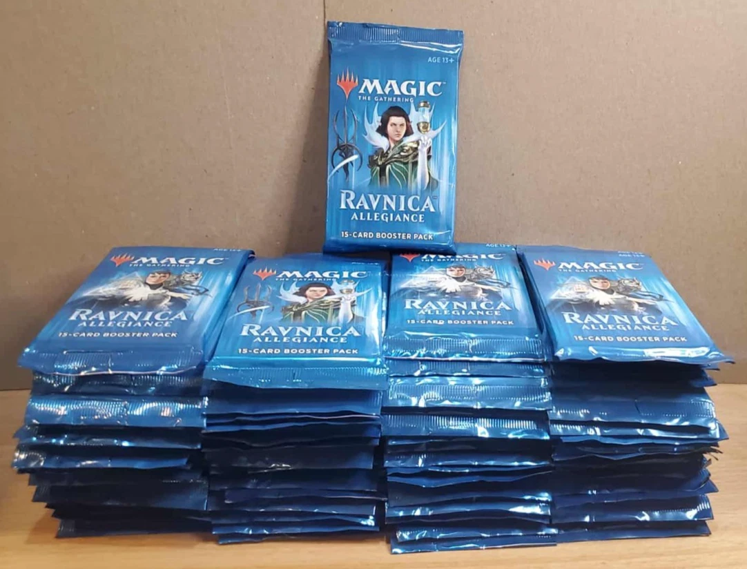 Magic: The Gathering Ravnica Allegiance Sealed Collectible Card Game Packs  for sale