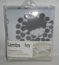 Lambs  Ivy Little Sheep Collection Baby Changing Pad Cover