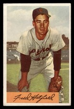 1954 Bowman Baseball Card #119 Fred Hatfield