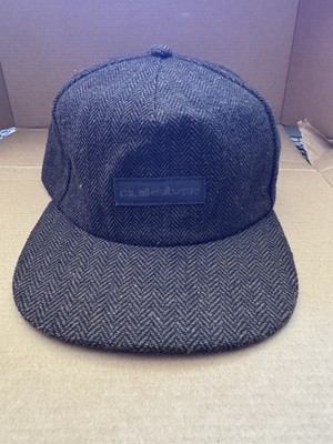 Quicksilver Hat Men Snapback Brown Black Patch Twill