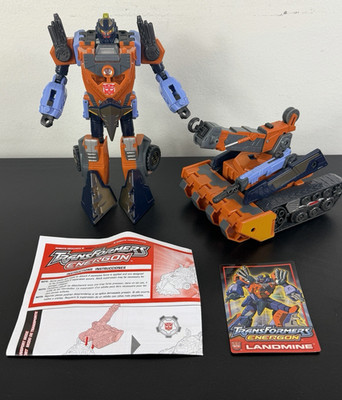 Transformers Energon Landmine Command Class 2004 Hasbro - Complete