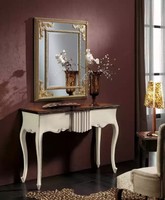 MöBel Stil Art DéCo Konsolentisch Spiegel Holz Italienische Konsolen 2Tlg