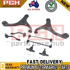 Control Arm Ball Joint Sway Bar Tie Rod Kit for Kia Rio JB Sedan Hatch 2005-2011