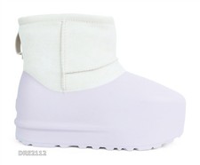 UGG Classic Mini Pumped Molded Ceramic Suede Fur Slippers Womens Size 9 NIB 