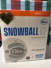 Logitech Blue Snowball Ice Plug-And-Play USB Microphone - Brand New Sealed
