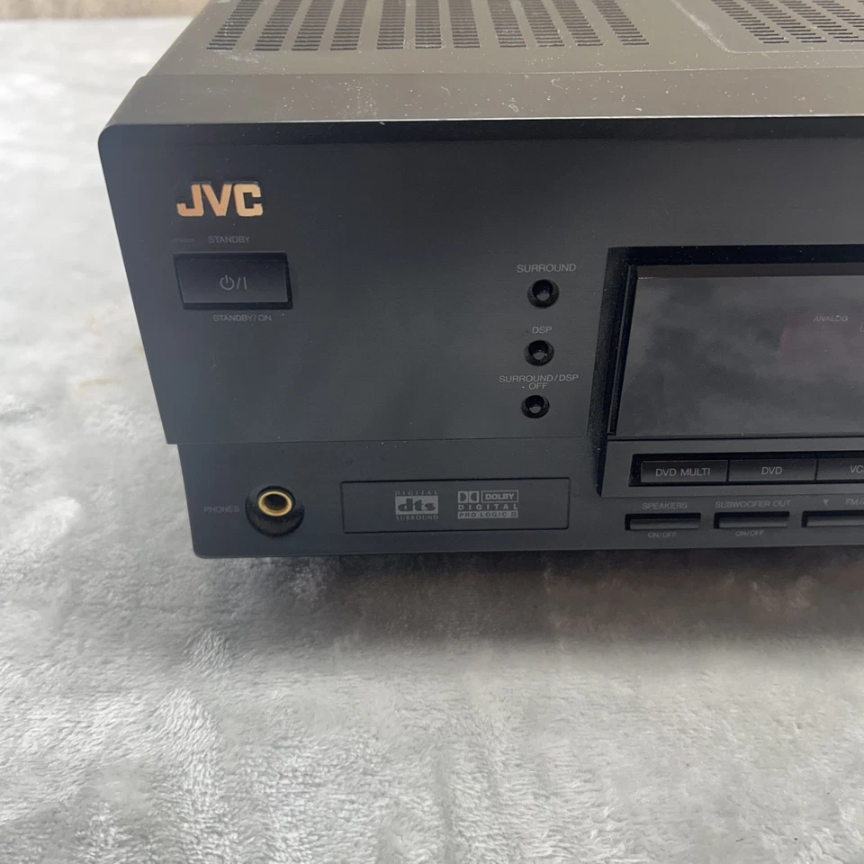 JVC RX-6030VBK Surround Stereo AM/FM Audio/Video Receiver - Image 3 of 4