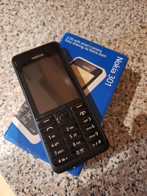 Nokia  301 - Schwarz (T-Mobile) Handy