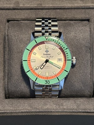 Zodiac Super Sea Wolf Compression ZO9269 Herren Uhr