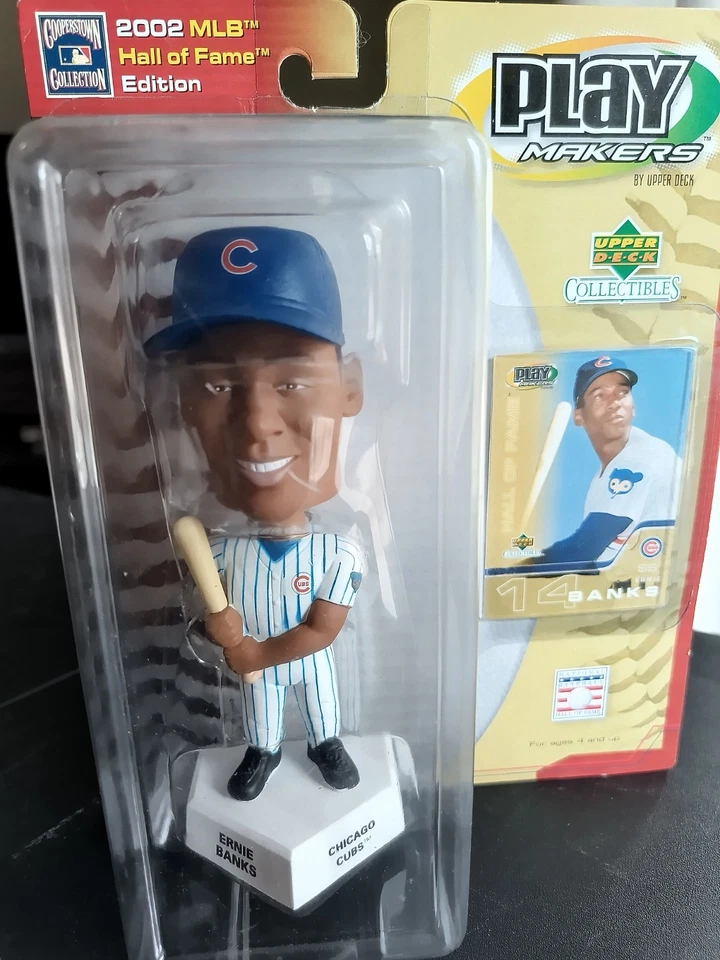 2002 Upper Deck Baseball Hall Of Fame Ernie Banks Played for the Chicago Cubs - Image 2 of 3