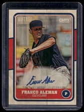2025 Onyx Vintage #VAFRAL Franco Aleman Autographs