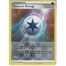 165/203 Treasure Energy | Uncommon REVERSE HOLO Card Pokemon TCG Evolving Skies