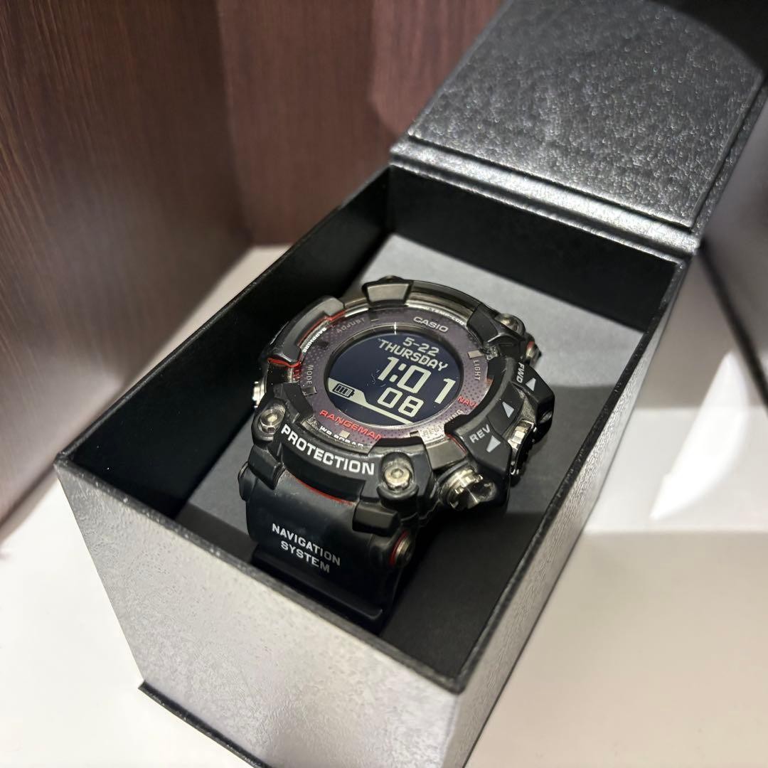 Casio G-Shock GPR-B1000-1JR Rangeman GPS Solar-Assisted Mens Watch