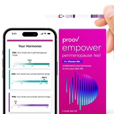 Proov - Empower Hormone Tracker at Home - for Women 30-40+ - Understand Your ...
