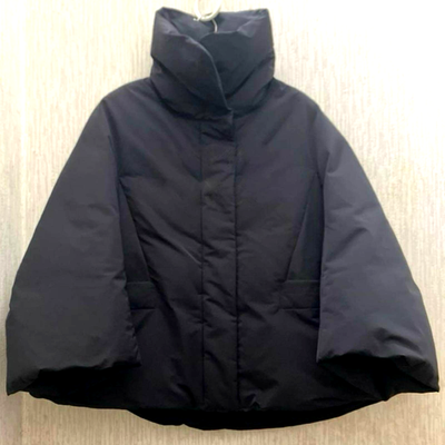 UNIQLO +J Jil Sander Hybrid Down Jacket BLACK WOMEN XL Size Japan