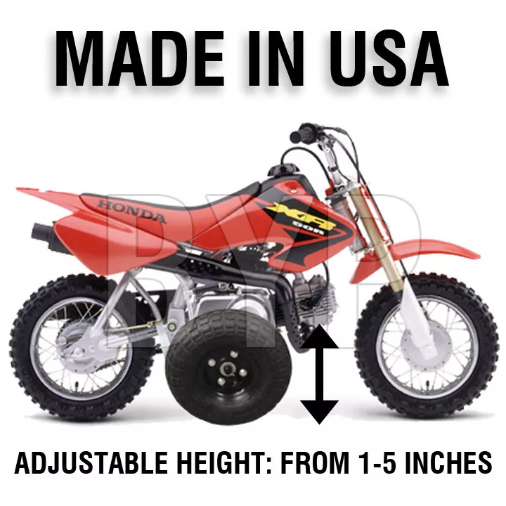 ADJUSTABLE HONDA CRF50 CRF XR Z XR50 Z50 Z50R KIDS MOTORCYCLE TRAINING WHEELS