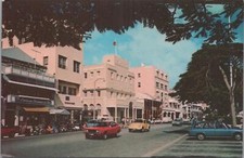Postcard Front Street Hamilton Bermuda 