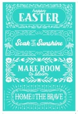NEW “MAKE ROOM TO BLOOM” Chalk Couture Chalk Transfer Stencil Size C RETIRED