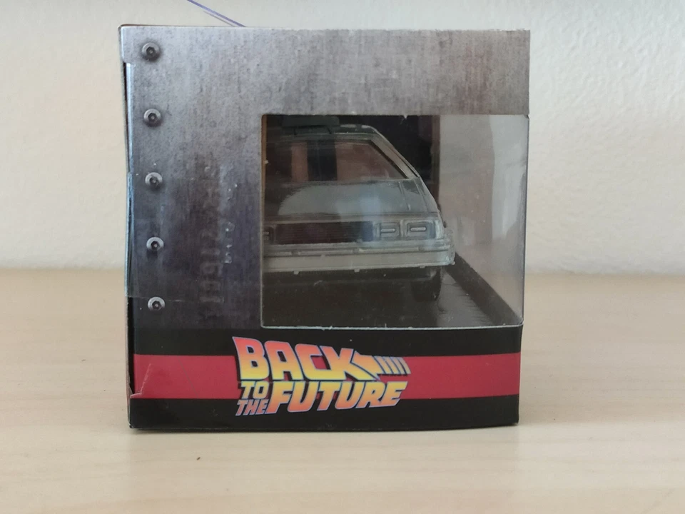 Ritorno al Futuro Delorean Time Machine Macchina del Tempo 1:32 Die Cast JADA - Immagine 3 di 4