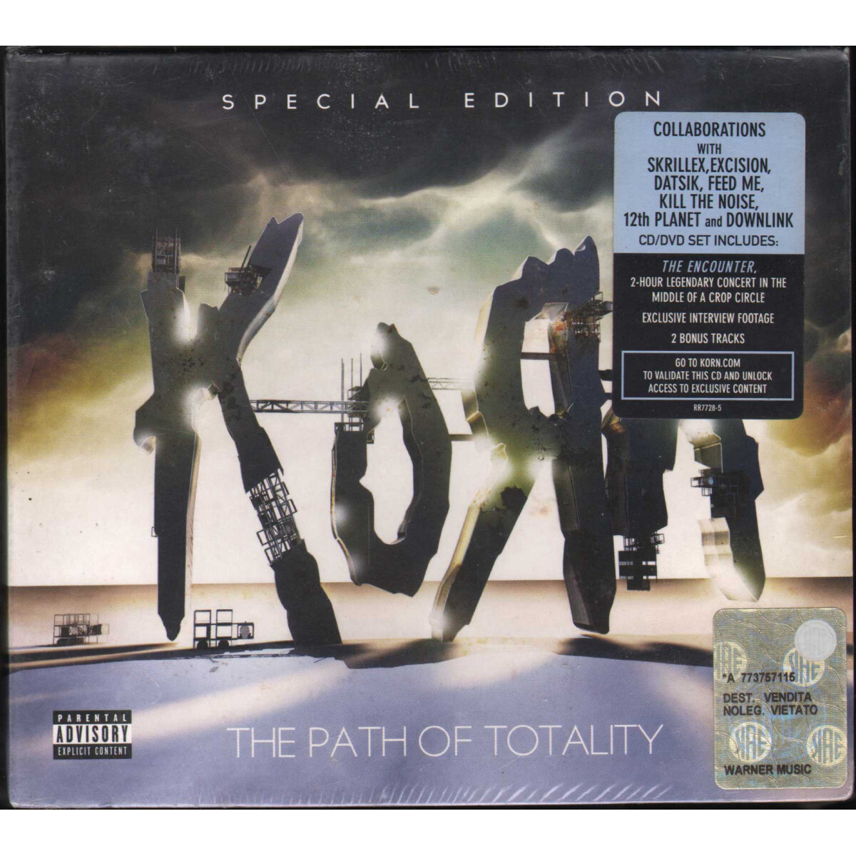 Korn CD DVD The Path Of Totality Special Edition / Roadrunner RR7728-5 Sealed