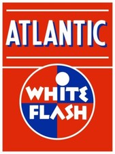 Atlantic White Flash Gasoline NEW Sign 24 x 30" USA STEEL XL Size