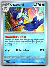 Quaquaval - Surging Sparks SSP EN 052/191 Pokemon TCG Card