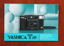 YASHICA T AF TAF INSTRUCTION BOOK/147923