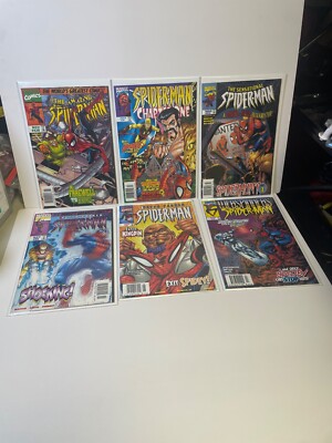 Spiderman Comics Lot of 6