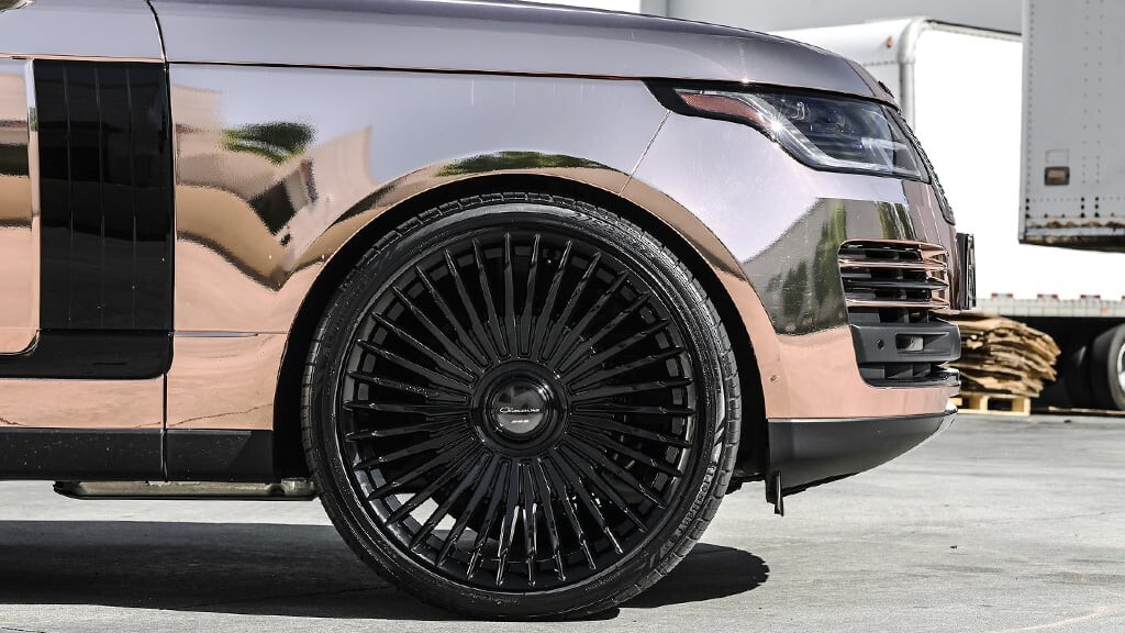 24" inch Giovanna Tulum Gloss Black Rolls Royce Ghost Cullinan Range Rover New