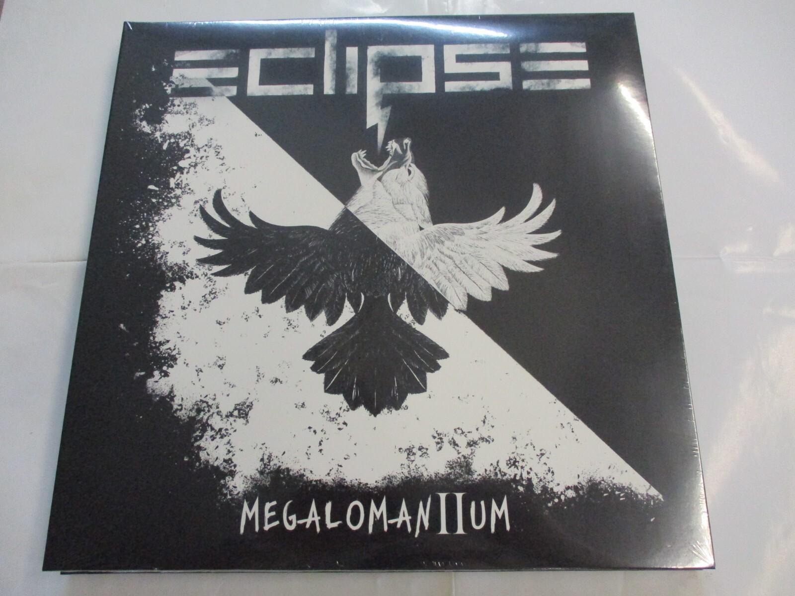 ECLIPSE - MEGALOMANIIUM - LP CRYSTAL BLACK SPLATTER VINYL NEW SEALED 2024