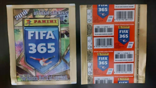 Stickers, albums et sets de cartes sportives, saison 2018 Panini