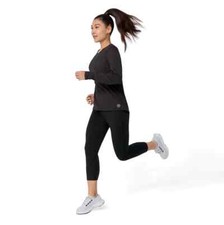 allbirds Women's Natural Legging Capri Size SMALL Black, True Navy NWT