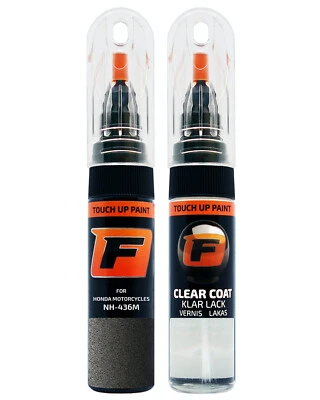 Peinture de Retouche pour HONDA MOTO NH-436M MAT GUN POWDER BLACK Stylo Laque - Photo 1/4