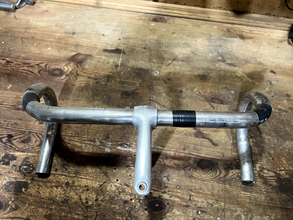 Manubrio piega per bici da corsa  eroica o vintage - Immagine 3 di 3