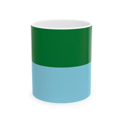 Flag of Puerto Villarroel Bolivia (Bolivia) White Coffee Mug