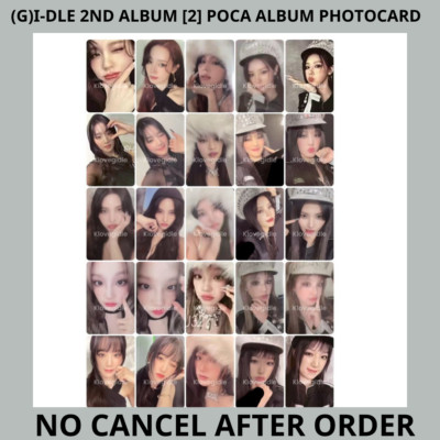 G)I-DLE GIDLE ALBUM [2] SUPER LADY POCA VER PHOTOCARD - SEALED