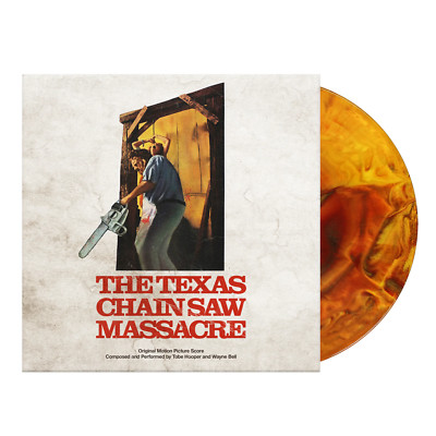 The Texas Chain Saw Massacre 1974 Horror Movie Score Vinyl Color Variant