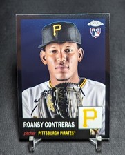 Roansy Contreras Rookie RC 2022 Topps Chrome Platinum Anniversary 1953 Card #95. rookie card picture