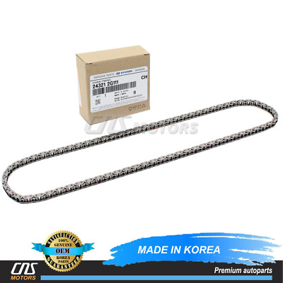 GENUINE Engine Timing Chain for G70 Santa Fe Sonata Tucson Veloster N 243212G111