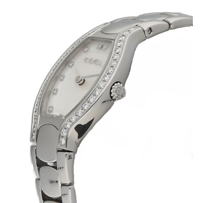 Ebel Beluga E9656G28 Tonneau Steel 23 mm MOP Diamond Dial  display picture 1