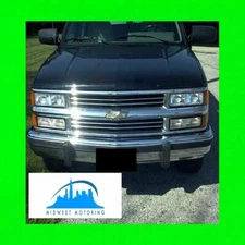 95 96 97 98 99 CHEVY CHEVROLET TAHOE CHROME GRILLE TRIM 1995 1996 1997 1998 1999