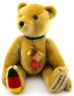 Original Teddy Hermann German Unity Bear October 3, 1990 Limited 465 / 4000