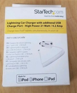 StarTech-com-USBLT2PCARW-Dual-Port-Car-Charger-with-Apple-8pin-Lightning-Connect