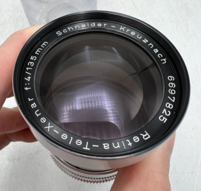 Schneider Kreuznach Retina Tele Xenar 135mm F4 DKL Mount Lens