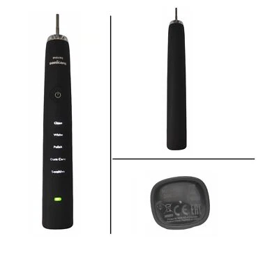 Black Toothbrush Handle HX9350 Compatible With PHILIPS DiamondClean Classic