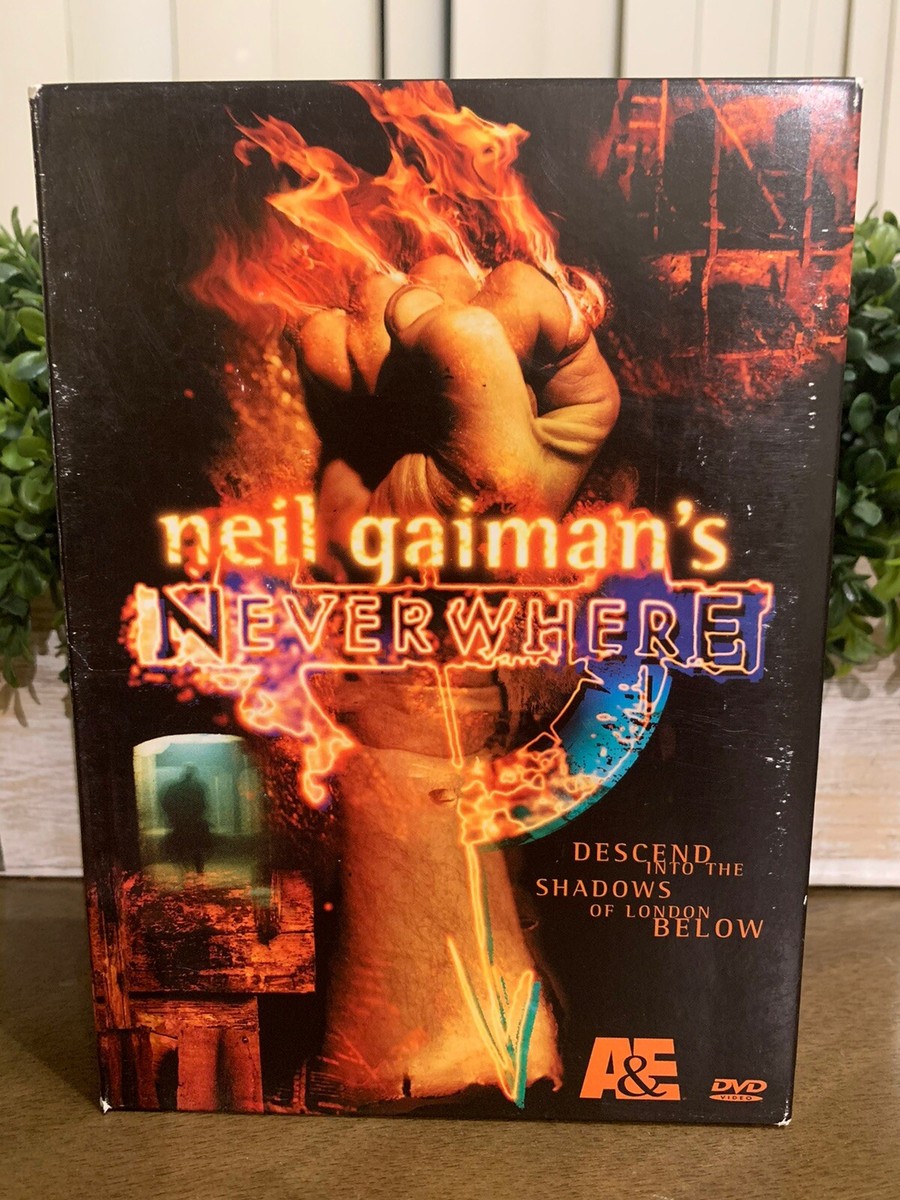 Neverwhere (DVD, 2003, 2-Disc Set) Neil Gaiman MINT Disc Condition