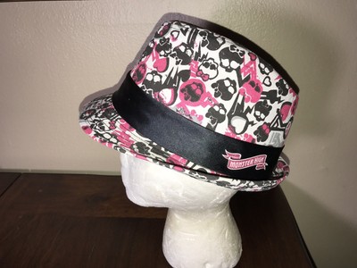 girls black fedora hat